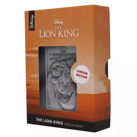 Reservar Lingote Lion King Disney Edición Limitada Fanattik Limitada