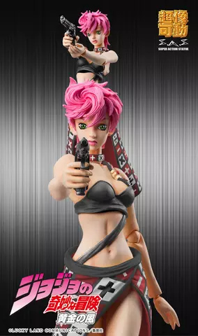 Reservar Figura Trish Una Jojo's Bizarre Adventure Part 5 Black Ver. Chozokado Medicos Figuras