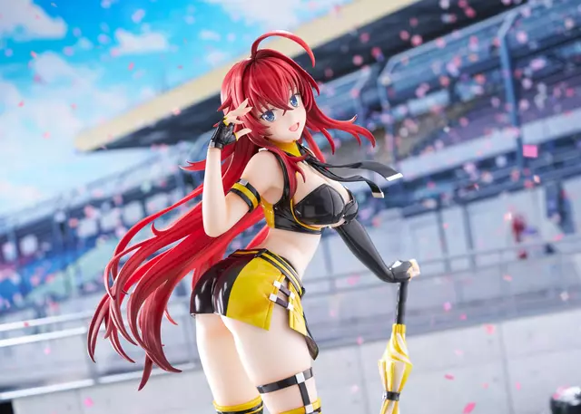 Reservar Figura Rias Gremory Highschool DxD Race Queen Ver. Edición Limitada 1/3.5 Golden Head Figuras Estándar