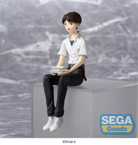 Reservar Figura Shinji Ikari Rebuild of Evangelion PM Perching Sega Figuras Estándar