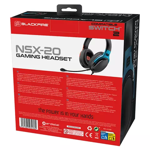 Comprar Auriculares Gaming Blackfire Nsx-20 Switch 2 Switch 2