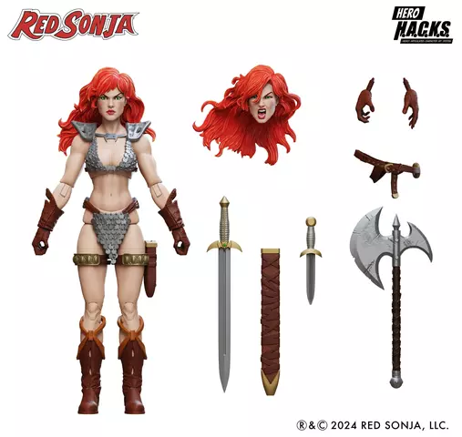 Reservar Figura Red Sonja Hero H.A.C.K.S. Boss Fight Studio Figuras Estándar