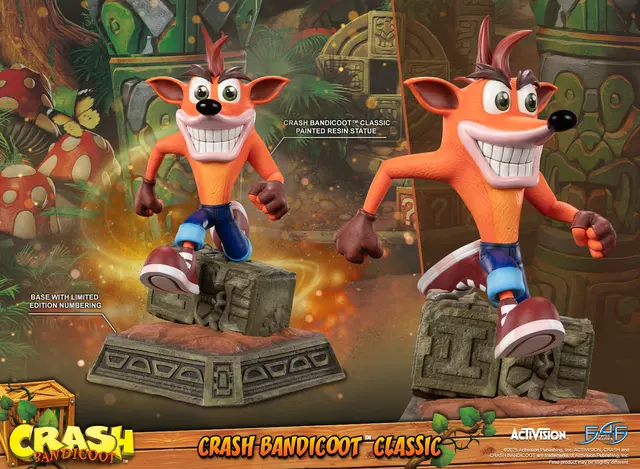 Reservar Figura Resina Crash Bandicoot Classic First 4 Figures Figuras