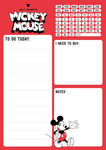 Comprar Bloc Notas De Escritorio Mickey Mouse Itïs A Mickey Thing 
