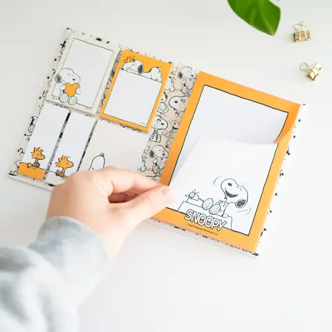 Comprar Bloc De Notas Adhesivas Snoopy Lazy Days 