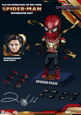 Comprar Figura Egg Attack Marvel Spider-Man No Way Home Traje Integrado Figuras de Videojuegos