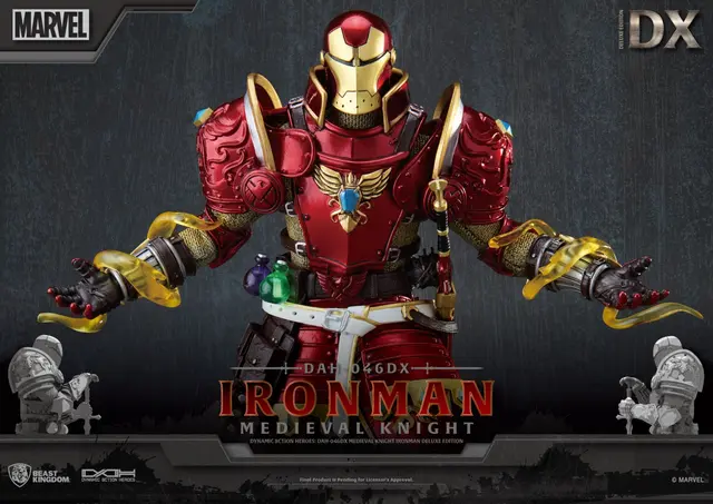 Comprar Figura Dynamic8H Marvel Iron Man Caballero Medieval Deluxe Figuras de Videojuegos