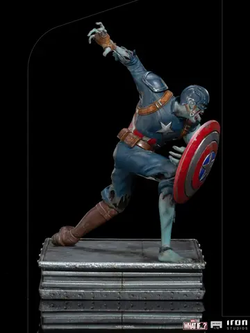 Comprar Figura Art Scale Marvel What If Capitan America Zombie Figuras