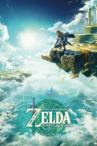 Poster The Legend Of Zelda Tears Of The Kingdom Hyrule