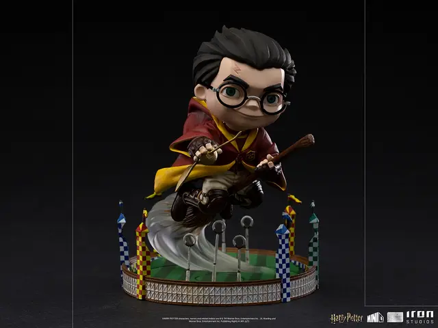 Comprar Figura Minico Harry Potter En Partido Quidditch Figuras