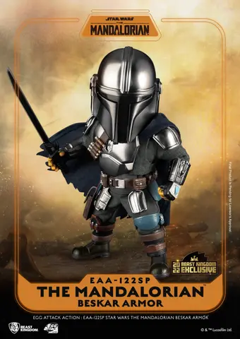 Comprar Figura Egg Attack Star Wars The Mandalorian Armadura Beskar Edicion Especial Figuras