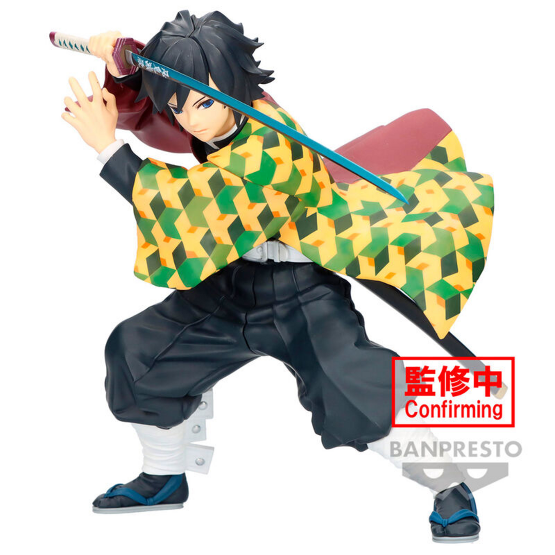 Figura giyu tomioka maximatic demon slayer kimetsu no yaiba 17cm