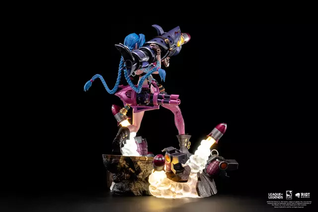 Reservar Figura Jinx Estatua Resina Escala 1/6 League of Legends 32 cm Estatuas