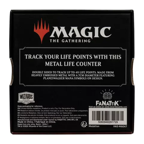 Comprar Réplica Life Counter Magic the Gathering Fanattik Limitada