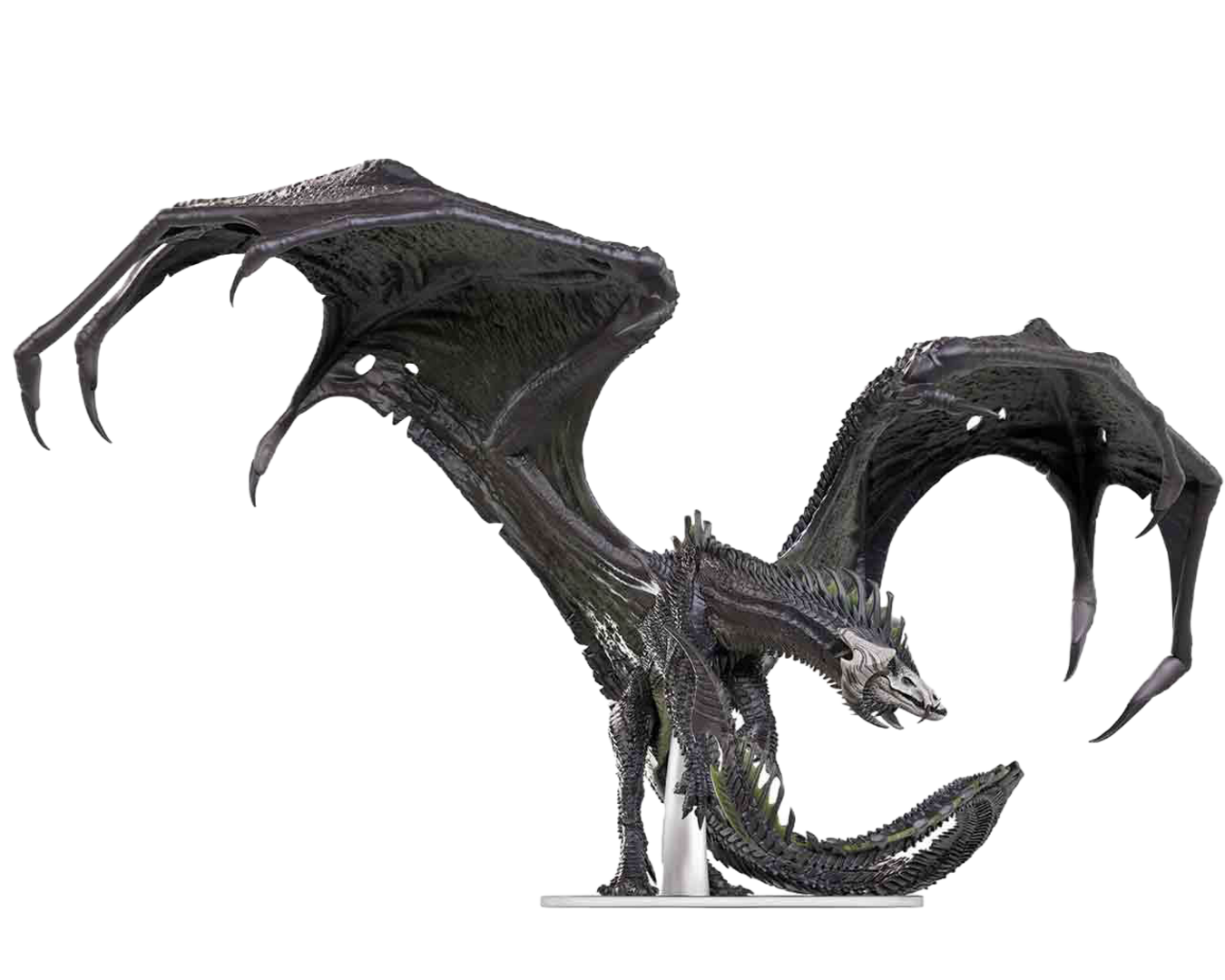 Figura adult black dragon corruptor dungeons & dragons - icons of the realms wizkids