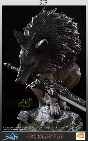 Reservar Estatua Sif El Gran Lobo Gris Dark Souls First 4 Figures Estatuas