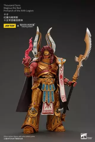 Reservar Figura Magnus el Rojo Primarca de la XVª Legion Thousand Sons- Warhammer 30K The Horus Heresy JoyToy Figuras Estándar