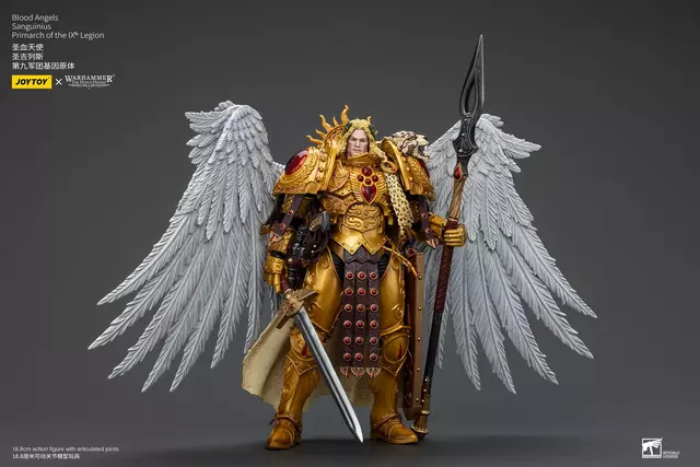 Reservar Figura Primarca Sanguinius de la IXª Legión "Blood Angels" - Warhammer 30K The Horus Heresy JoyToy Figuras Estándar