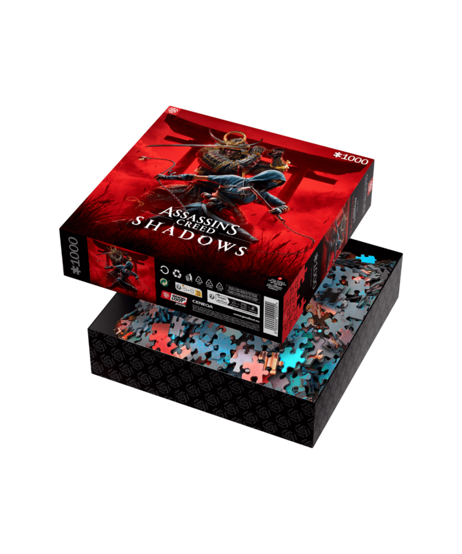 Good loot - gaming puzzle: assassin's creed shadows naoe & yasuke (1000 pieces)