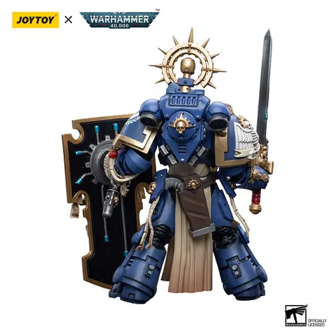 Reservar Figura Primaris Capitan Escudo y Espada Ultramarines Warhammer 40k 1/18 JoyToy Figuras Estándar