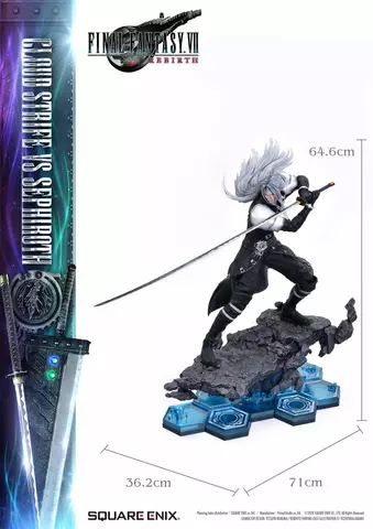 Reservar Pack 2 Estatuas Cloud y Sephiroth Final Fantasy VII Rebirth Masterline 1/4 Square Enix Estatuas