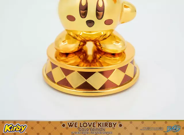 Reservar Figura Metálica Kirby We Love Kirby Edición Oro First 4 Figures Figuras