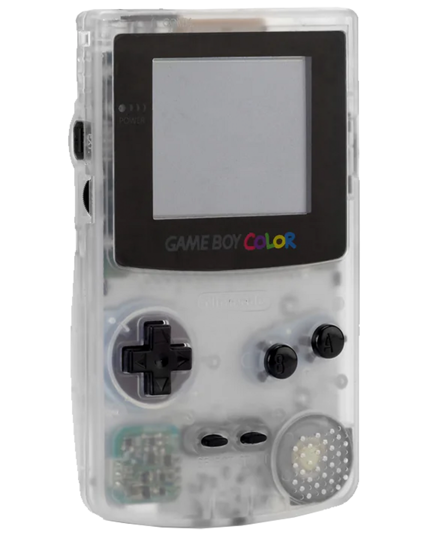 Consola nintendo gameboy color transparente reacondicionada