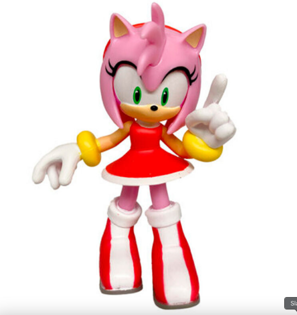 Figura amy rose sonic the hedgehog