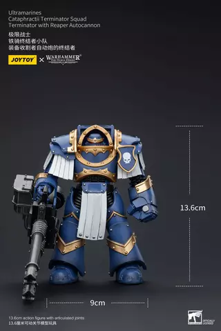 Reservar Figura Reaper Autocannon Ultramarines Warhammer JoyToy Figuras Estándar