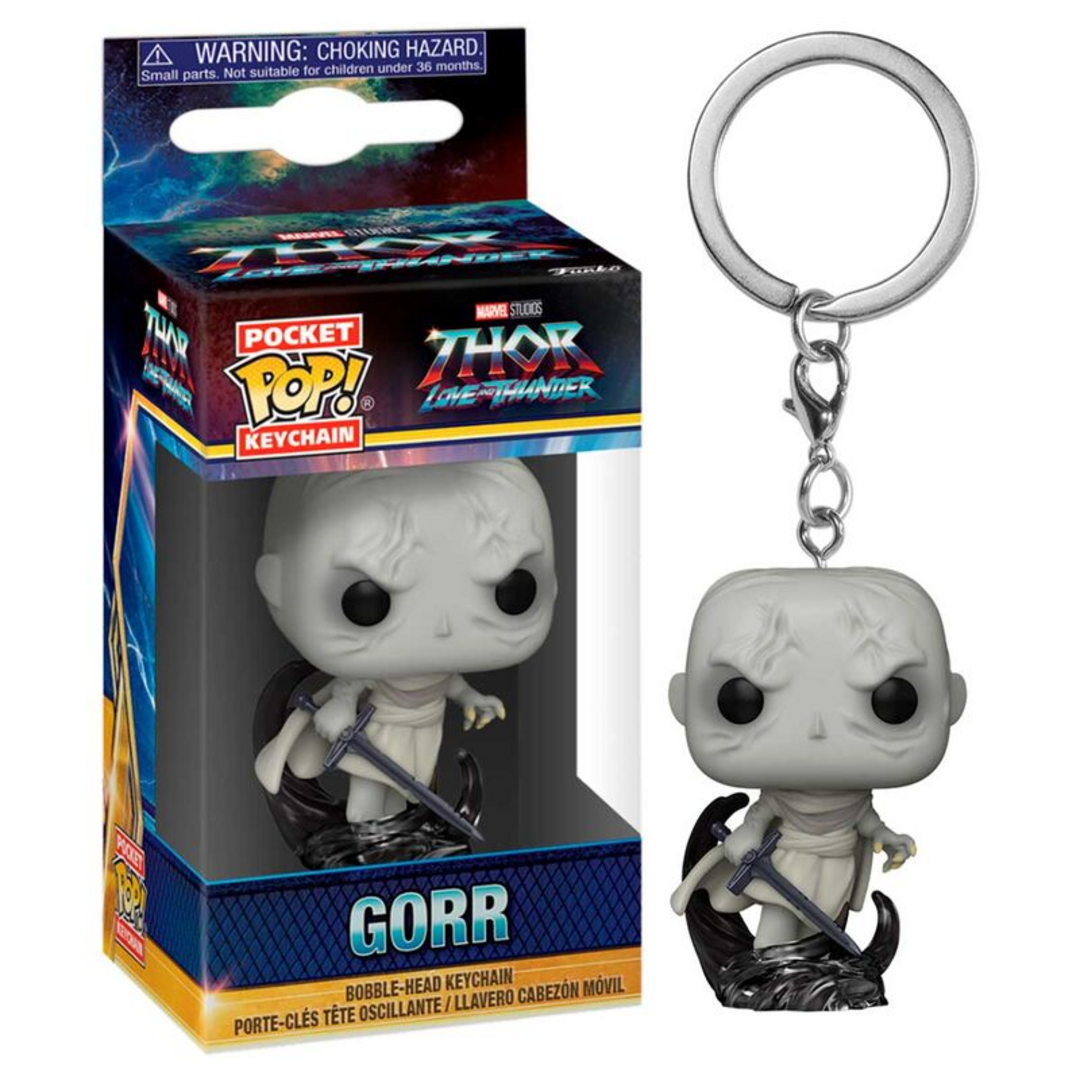 Thor: love & thunder - pop marvel keychain gorr