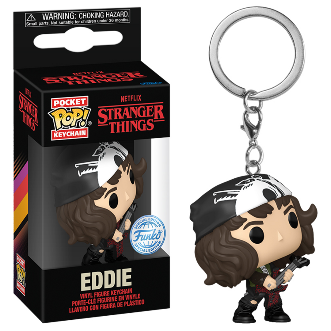 Stranger Things - POP Keychain Eddie T4