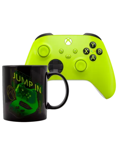 Comprar Mando Inalámbrico Xbox Electric Volt + Taza Xbox con Licencia Oficial Xbox Series