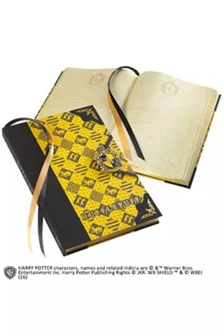 Libreta Diario Huffelpuff Harry Potter