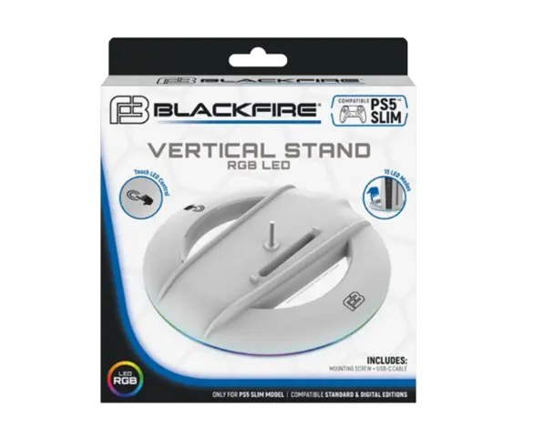 Comprar Soporte Vertical RGB LED BLACKFIRE PS5 Slim PS5