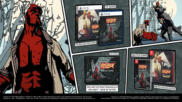 Reservar Mike Mignola's Hellboy Web of Wyrd Edición Coleccionista PS5 Coleccionista