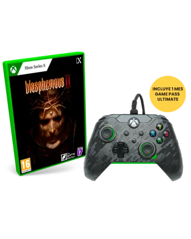 Comprar Blasphemous 2 + Mando con cable Neon Carbon con Licencia Oficial Xbox Series Pack Neon Carbon