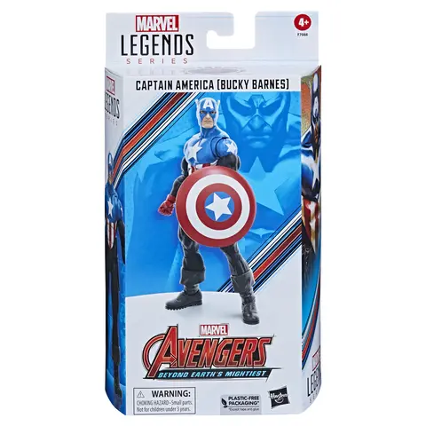 Comprar Figura Marvel Capitan America Bucky Barnes Comic 60 Aniversario Serie Legends Figuras