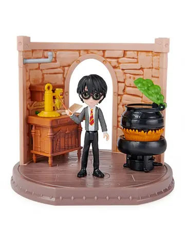 Comprar Escenario Harry Potter Magical Minis Aula De Pociones Harry Figuras