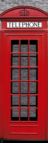 Comprar Poster Puerta Londres Cabina Telefono 