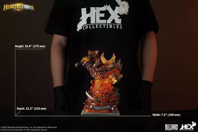 Reservar Estatua Ragnaros the Firelord Hearthstone 1/10 HEX Collectibles Figuras Estándar