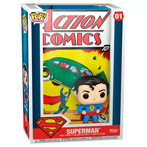 Comprar Figura POP Comic Cover DC Superman Action Comic Figuras Estándar