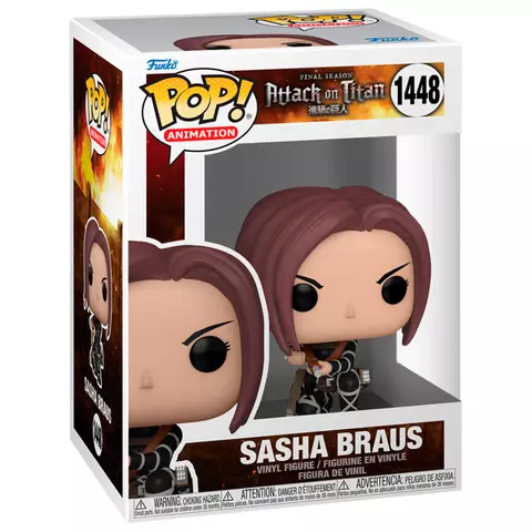 Comprar Figura POP Attack on Titan Sasha Braus Figuras Estándar