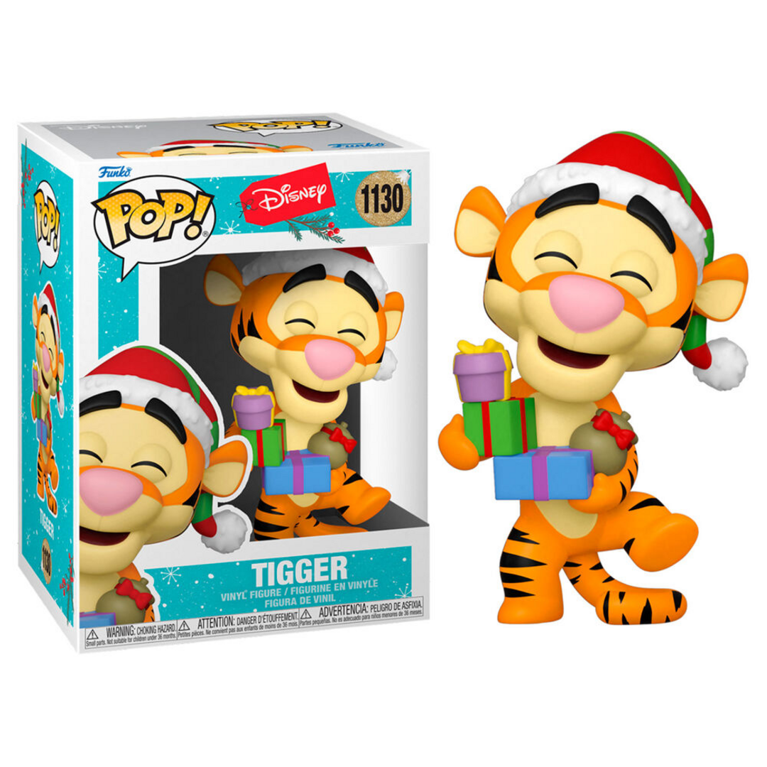 Funko Pop! Disney: Holiday 2021- Tigger - Figura de Vinilo Coleccionable - Idea de Regalo - Mercancia Oficial - Juguetes para Niños y Adultos - Movies Fans - Muñeco para Coleccionistas y Exposición