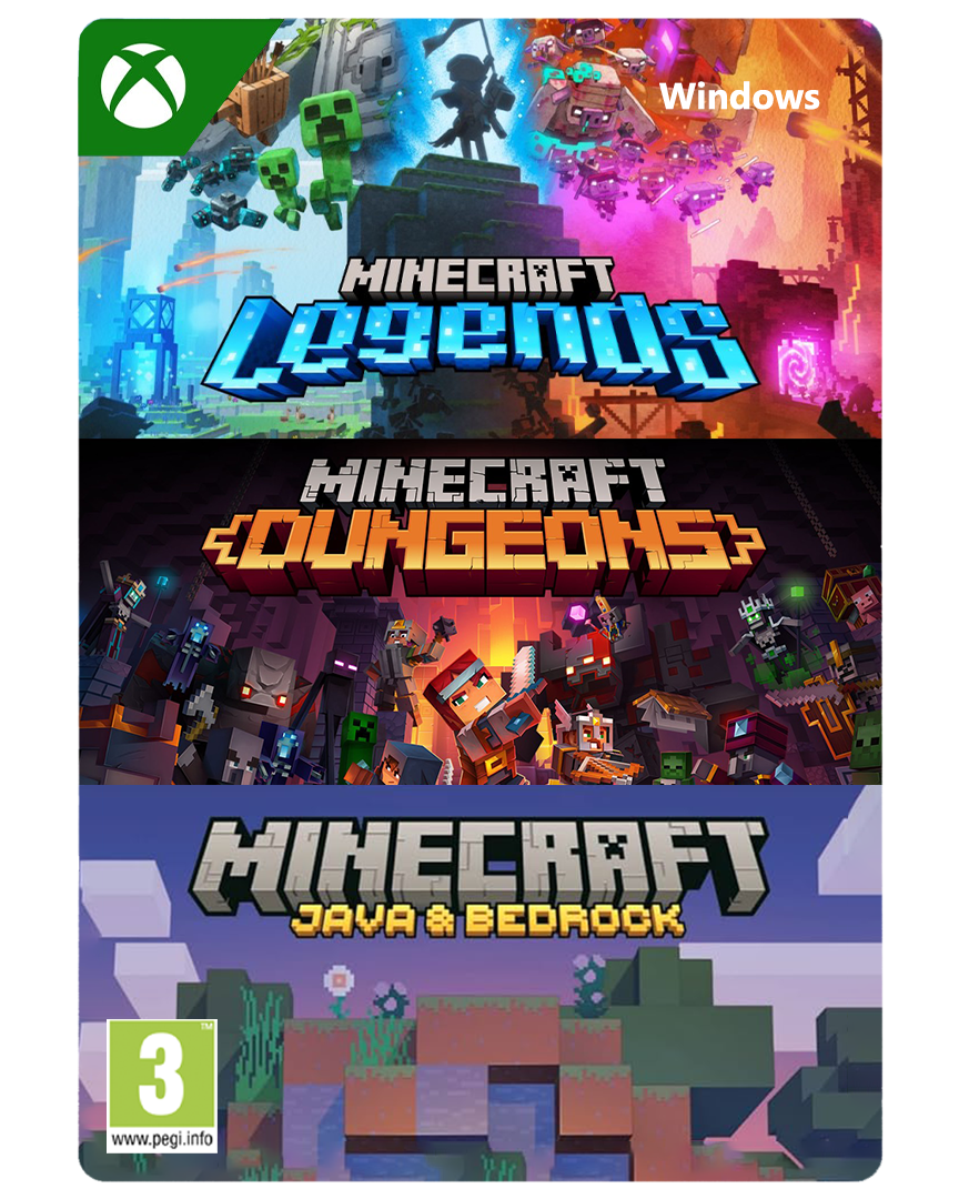 Minecraft triple bundle windows