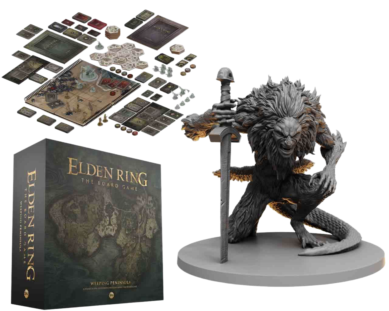 Juego de mesa elden ring the board game standalone weeping peninsula expansion set (ingles)