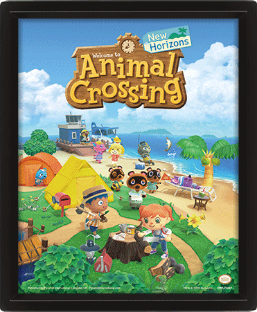 Comprar Animal Crossing - Póster 3D New Horizons Estándar