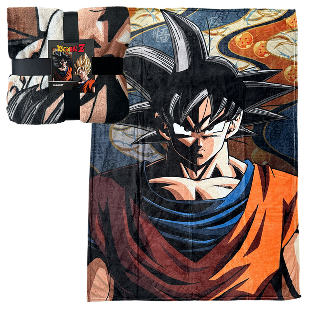 Dragon ball - manta lana coral ultrasuave 130x180 cm