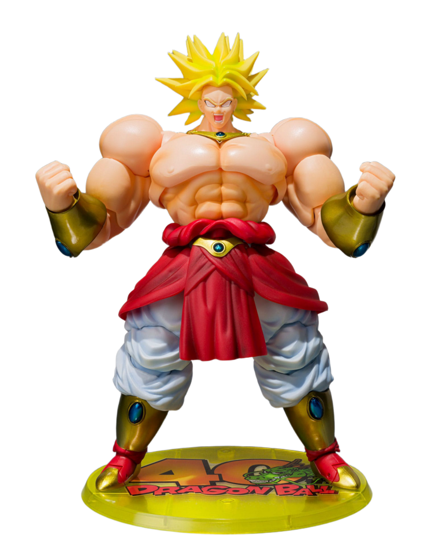 Figura broly dragon ball z 40 aniversario sh figuarts 19cm