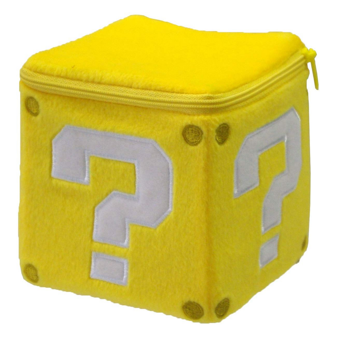 Super mario - cojín 13 cm coin box
