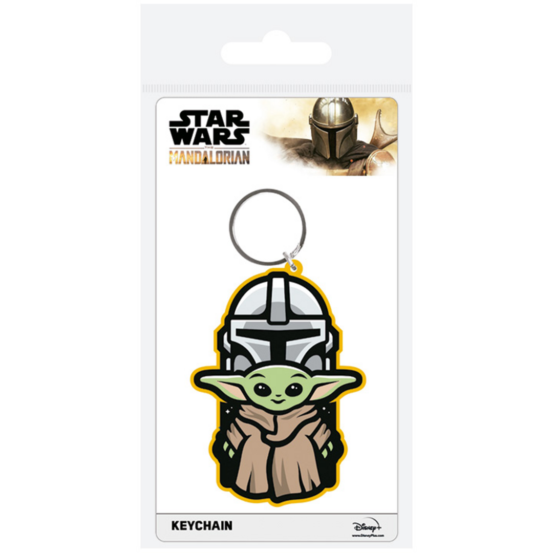 The mandalorian - llavero mandalorian & child